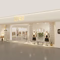 Modern Minimalist Womens Clothing Store Interior With Chic Apparel Display And Stylish Mannequin Layout