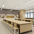 General Technical Classroom General Classroom 3d model