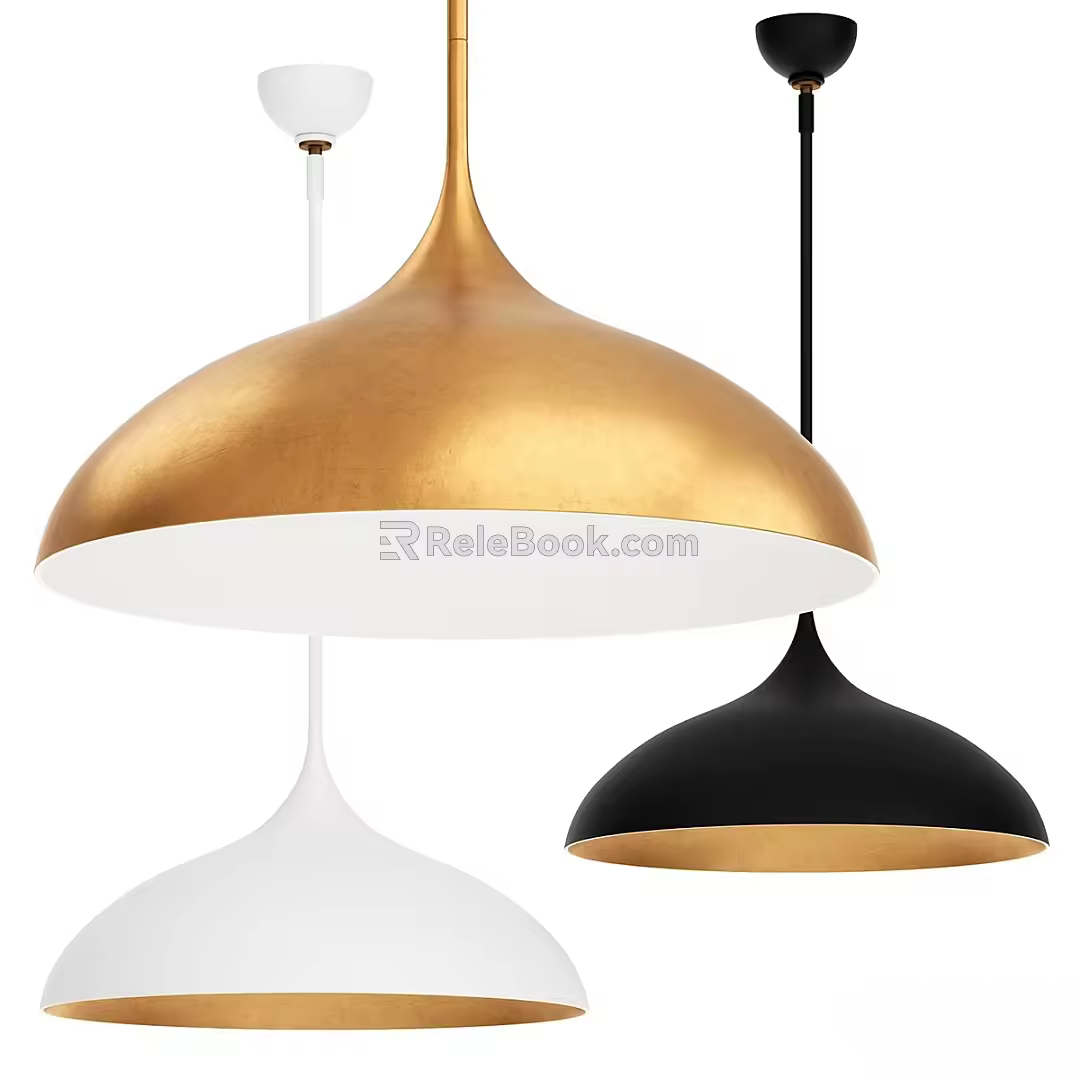 Large Modelesque chandelier 3d model