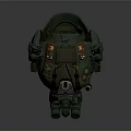 Military Green Camouflage Tactical Portable Weapon System With Multi component Functional Structure