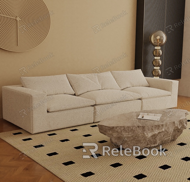 Three-seat sofa model