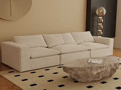 Three-seat sofa model