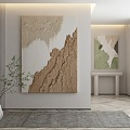 modern decorative painting 3d model