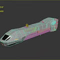 Futuristic Silver Passenger Aircraft Concept With Streamlined Fuselage And Cockpit Windows