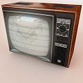 Retro TV Retro Old TV Old Objects 8090 s Nostalgic Electrical Appliances Home Appliances TV TV Display 3d model