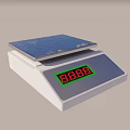 Modern Electronic Scale With Digital Display Showing 8888 For Accurate Weighing 3d model