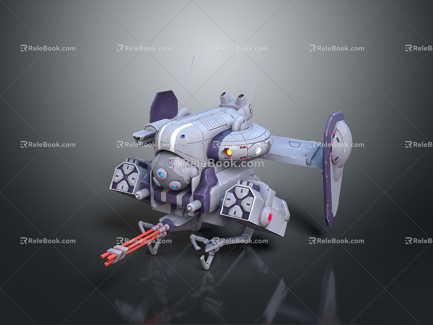 Mech Warrior Mech Soldier Machine Battlearm Mechanical Battlearm Machine Fighter Robot 3d model