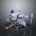 Mech Warrior Mech Soldier Machine Battlearm Mechanical Battlearm Machine Fighter Robot 3d model