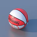 Spalding Red White Black Basketball For Official Sports Games Equipment