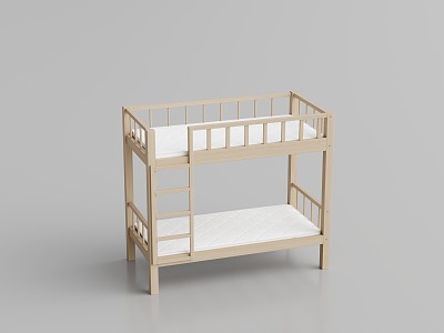 Modern Bed 3d model