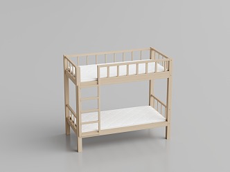 Modern Bed 3d model