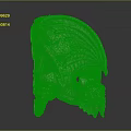 Game Movie Character Dragon Themed 3D Model With Scaled Wings And Detailed Design