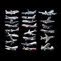 Aircraft Aircraft Material Aircraft Take-off Aircraft Airport Aircraft Graphics Various Aircraft UI Aircraft Graphic Elements Various Aircraft Aircraft Elements 3d model