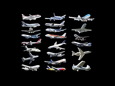 Aircraft Material Aircraft Take-off Aircraft Airport Aircraft Graphics Various Aircraft UI Aircraft Graphic Elements Various Aircraft Elements 3d model