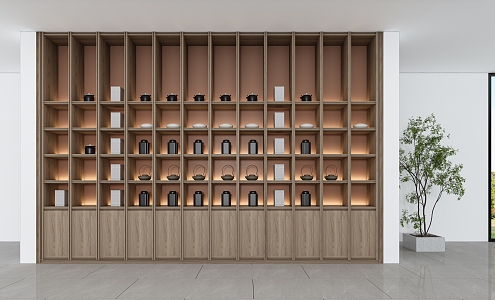 New Chinese Tea Cabinet 3d model