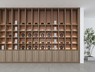 New Chinese Tea Cabinet 3d model