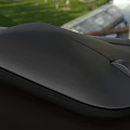 Modern Wireless Computer Mouse With Sleek Ergonomic Design And Integrated Scroll Wheel 3d model