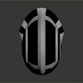 Silver Black Medieval Warrior Helmet With Classic Style For Battle Weapon Gear