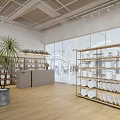 Modern Store Porcelain Store 3d model