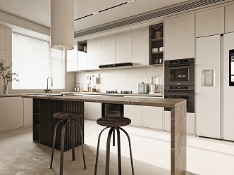 Modern Kitchen 3d model