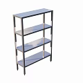 Canteen Storage Solution With Metal Multi Tiered Shelving Unit for Organizing Supplies