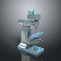 Industrial Drill Press with Metal Frame Vertical Structure and Worktable for Precision Drilling