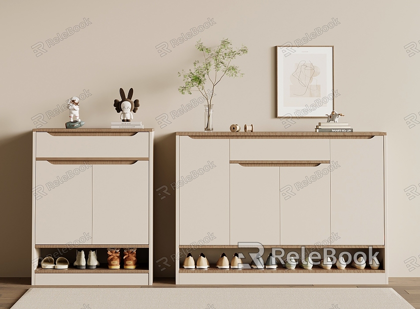 Shoe cabinet model