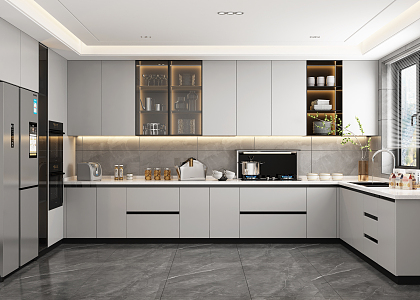 Modern Kitchen 3d model