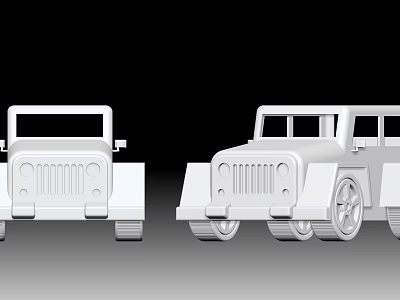 Hyundai Jeep Cars 3d model Hyundai Jeep Cars 3d model