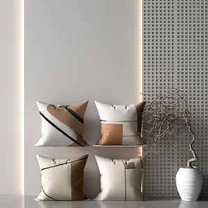 Modern pillow 3d model