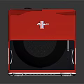 Jukebox Old-fashioned record player film machine Old-fashioned film player record player Old-fashioned record player music equipment 3d model