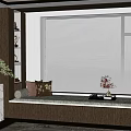 Cozy Bay Window Seat With Venetian Blinds Decorative Pillows Tray Table And Flower Vase
