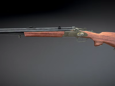 modern shotgun 3d model modern shotgun 3d model