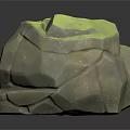Rock Block Rock Block Rock Specimen Boulder Big Stone Block Rock Stratum Rock Stratum Rock Stratum Rock 3d model