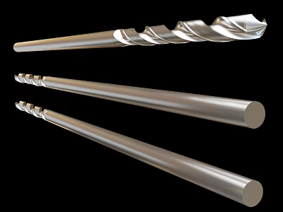High Quality Stainless Steel Medical Devices With Spiral Design For Surgical Use 3d model