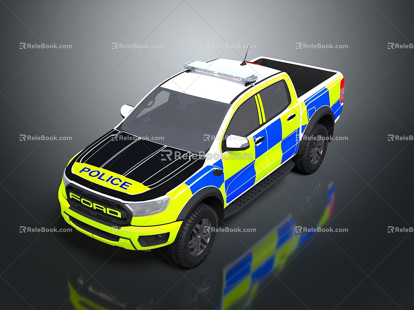 Modern Police Car Police Car Police Car Police Car model