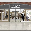 Parmeggiani Bags And Accessories Collection Store With Glass Doors Display Windows And Fashion Items