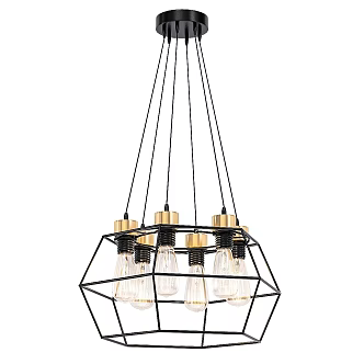 Modern chandelier hanging lamp Vele Luce rhythm 3d model