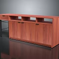 Modern Wooden Shoe Cabinet For Home Entryway With Storage Cabinets Drawer And Open Shelves