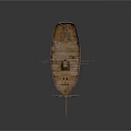 modern ship ancient ship ancient warship large ancient ship ancient warship 3d model