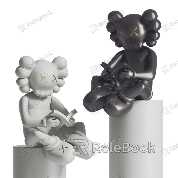 kaws ornaments kaws trendy ornaments model