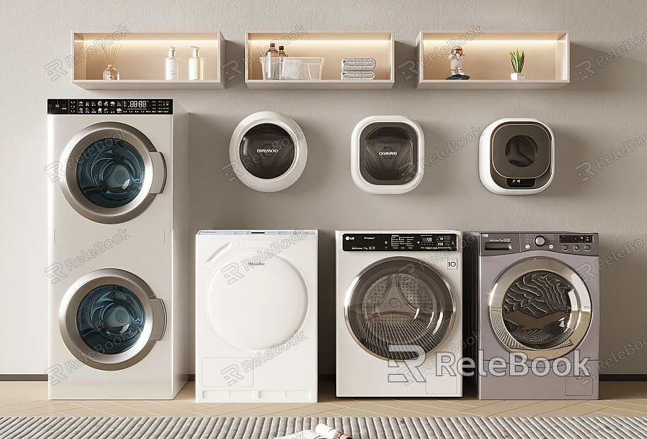 modern washing machine washing machine cabinet drum washer dryer wall mounted washing machine model