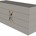 Handle drawer handle cabinet door handle 3d model