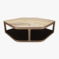 Modern Coffee Table Combination Modern Coffee Table Side Table Round Table Simple Home Furniture Coffee Table 3d model