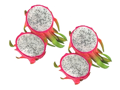 Modern Dragon Fruit 3d model