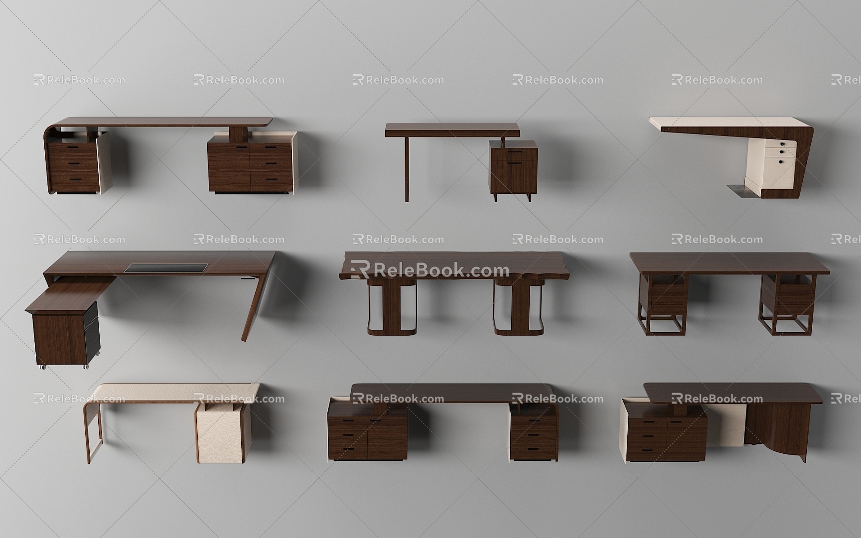 Desk Children's Desk 3d model