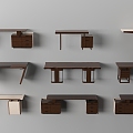 Desk Children's Desk 3d model