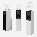 White Standing Water Dispensers With Top Load Bucket For Daily Use