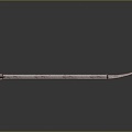 Industrial LOFT Cry Iron Crowbar 3d model