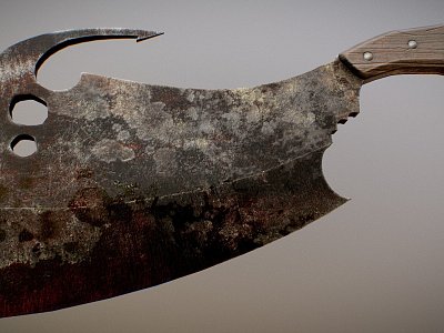 meat cleaver model